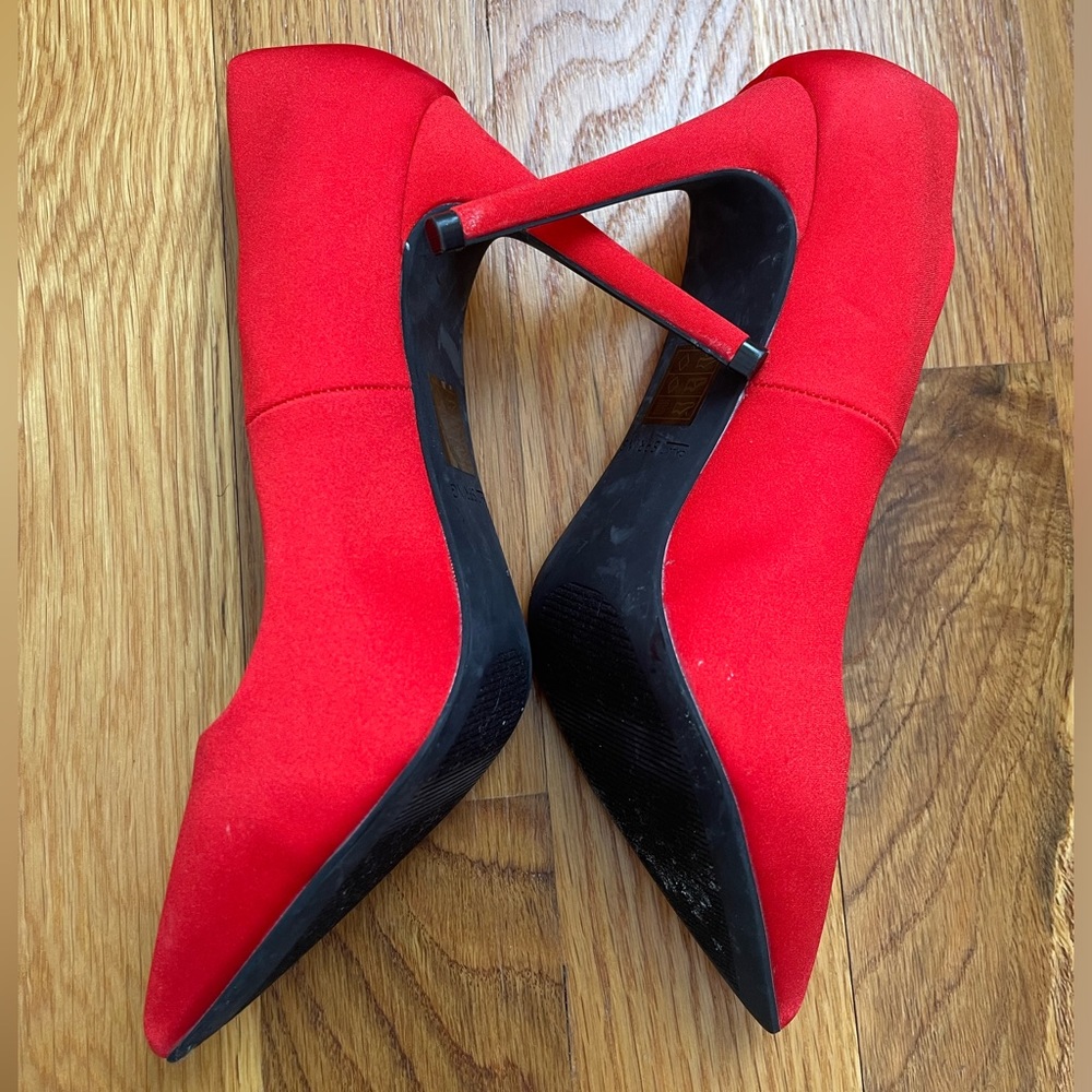 Call it Spring Red heels - Picture 3 of 4